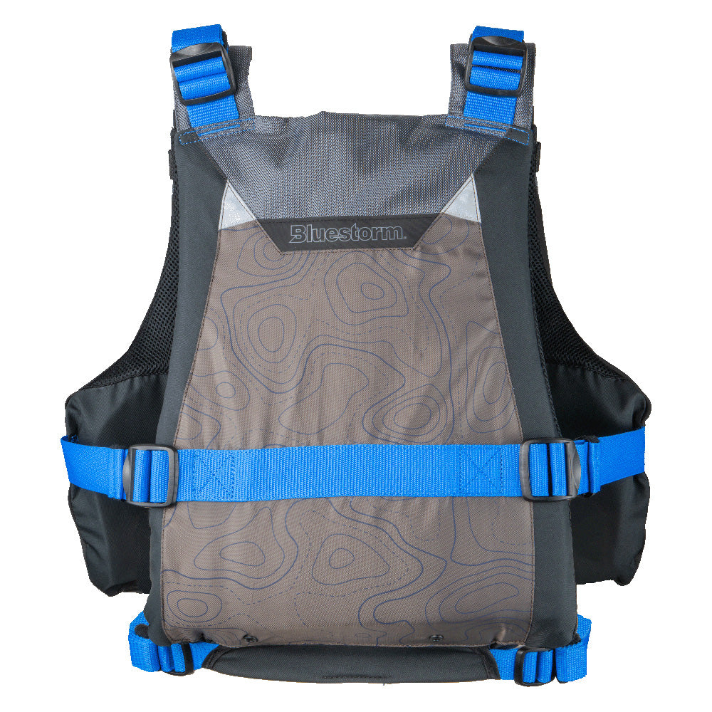 Bluestorm Motive Kayak Fishing Vest - Deep Blue - 2XL/3XL [BS-248-TPE-2/3XL]