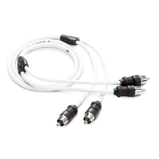 JL Audio 2-Channel 3' Marine Audio RCA Cable - XMD-WHTAIC2-3 [010-13446-00]