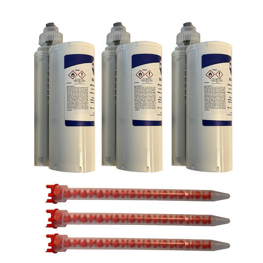Seakeeper Ride 750 Adhesive Installation Kit - (3) SCIGRIP 490 ml 10:1 Ratio Adhesives - (3) Mixing Nozzles (W/O Dispenser) [41229]