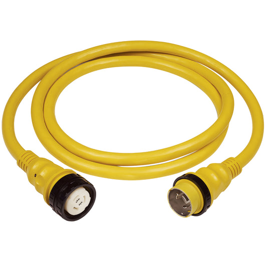 Marinco 50A 125V Shore Power Cable - 50' - Yellow [6153SPP]