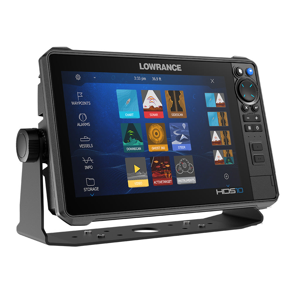 Lowrance HDS PRO 10 - w/ Preloaded C-MAP DISCOVER OnBoard  Active Imaging HD Transducer [000-15984-001]